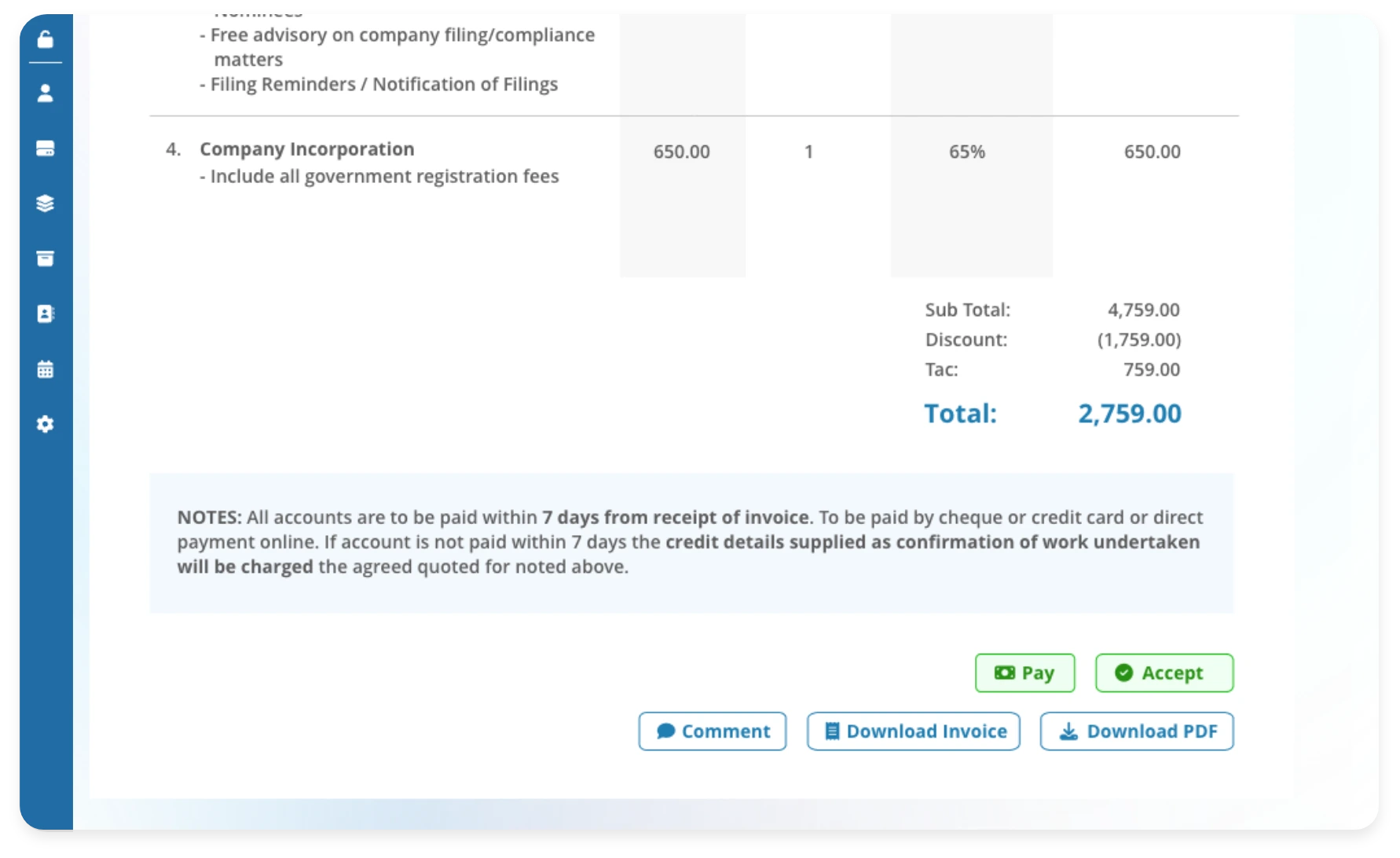 Fast Payment Processing